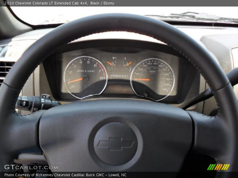 Black / Ebony 2010 Chevrolet Colorado LT Extended Cab 4x4