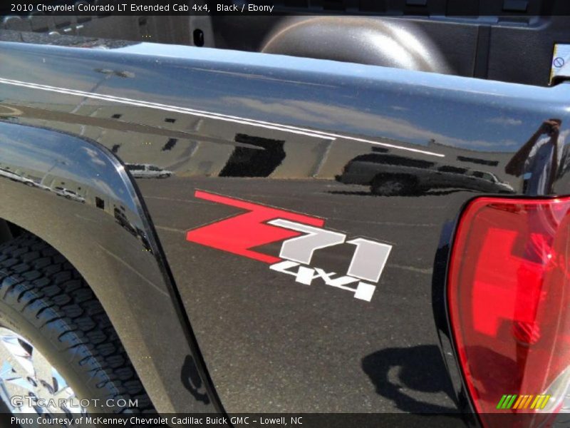 Black / Ebony 2010 Chevrolet Colorado LT Extended Cab 4x4