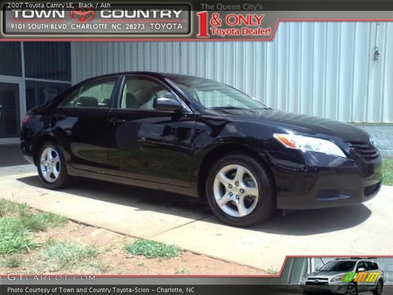 Black / Ash 2007 Toyota Camry LE