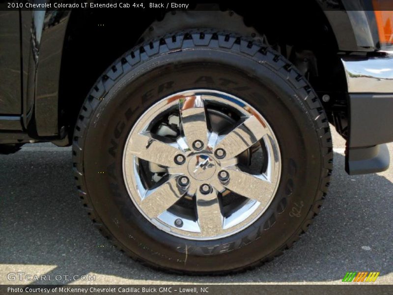 Black / Ebony 2010 Chevrolet Colorado LT Extended Cab 4x4