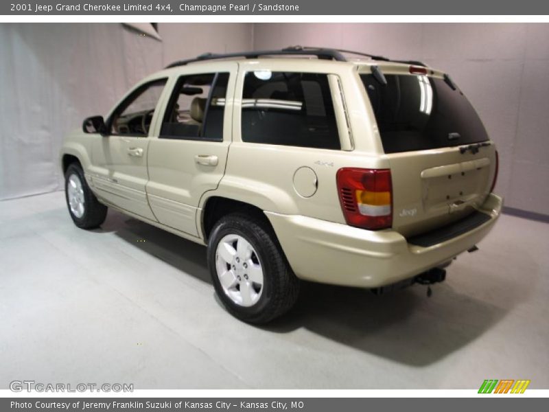 Champagne Pearl / Sandstone 2001 Jeep Grand Cherokee Limited 4x4
