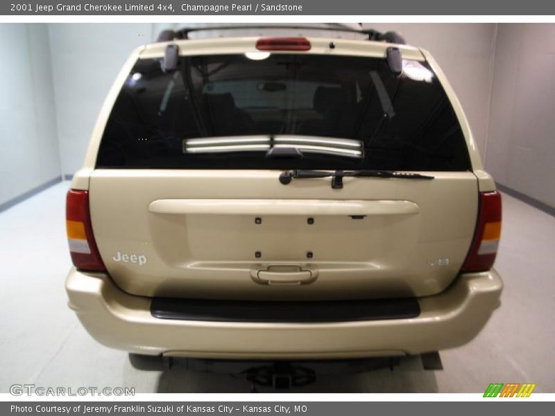 Champagne Pearl / Sandstone 2001 Jeep Grand Cherokee Limited 4x4