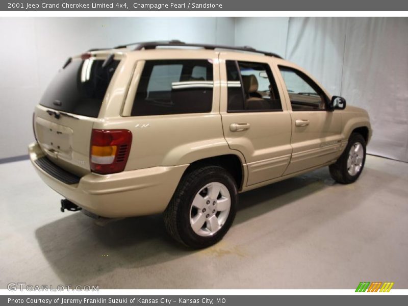 Champagne Pearl / Sandstone 2001 Jeep Grand Cherokee Limited 4x4