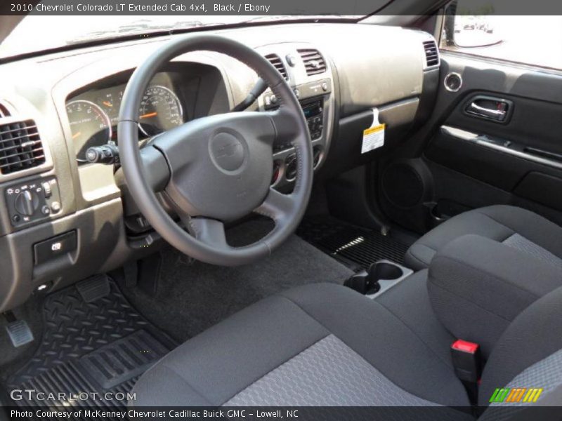 Black / Ebony 2010 Chevrolet Colorado LT Extended Cab 4x4