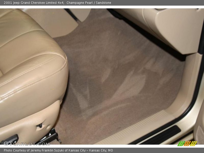 Champagne Pearl / Sandstone 2001 Jeep Grand Cherokee Limited 4x4