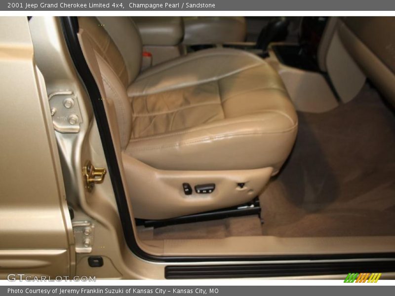 Champagne Pearl / Sandstone 2001 Jeep Grand Cherokee Limited 4x4