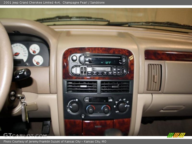 Champagne Pearl / Sandstone 2001 Jeep Grand Cherokee Limited 4x4