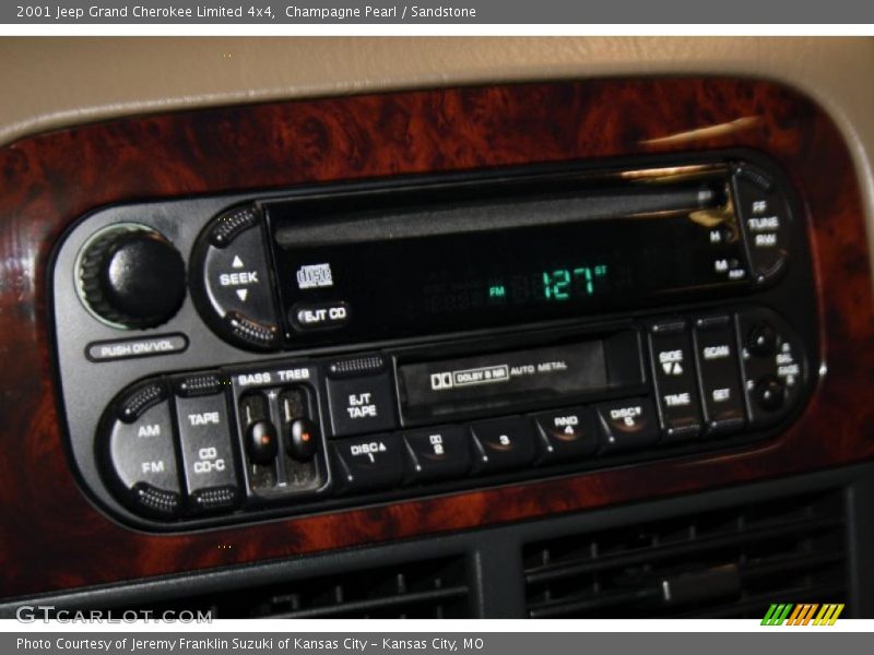 Champagne Pearl / Sandstone 2001 Jeep Grand Cherokee Limited 4x4