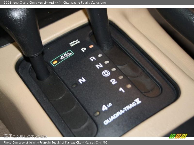 Champagne Pearl / Sandstone 2001 Jeep Grand Cherokee Limited 4x4