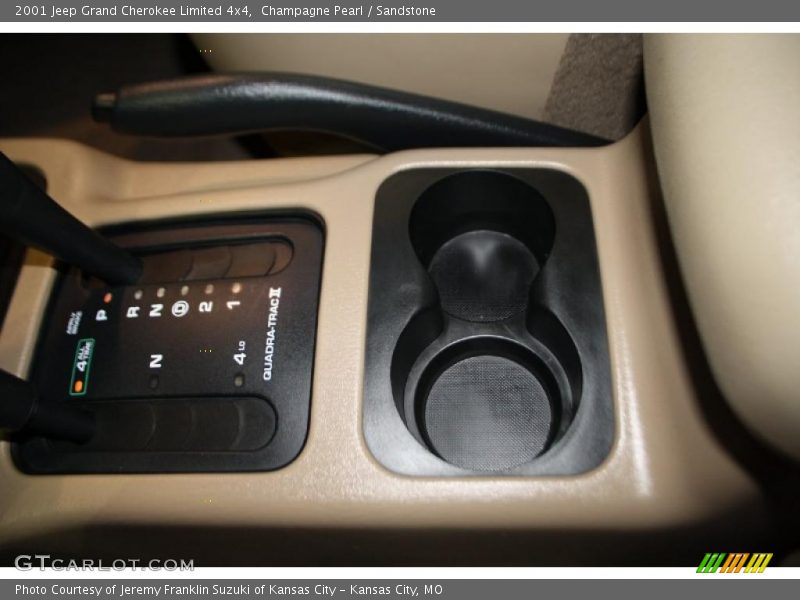 Champagne Pearl / Sandstone 2001 Jeep Grand Cherokee Limited 4x4