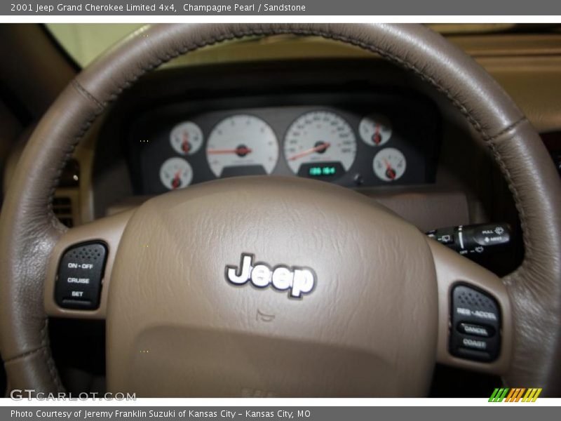 Champagne Pearl / Sandstone 2001 Jeep Grand Cherokee Limited 4x4