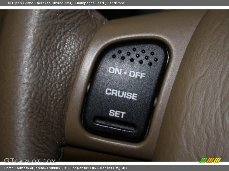 Champagne Pearl / Sandstone 2001 Jeep Grand Cherokee Limited 4x4