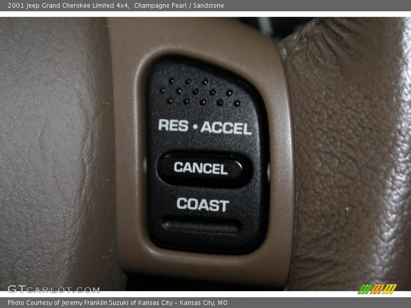 Champagne Pearl / Sandstone 2001 Jeep Grand Cherokee Limited 4x4