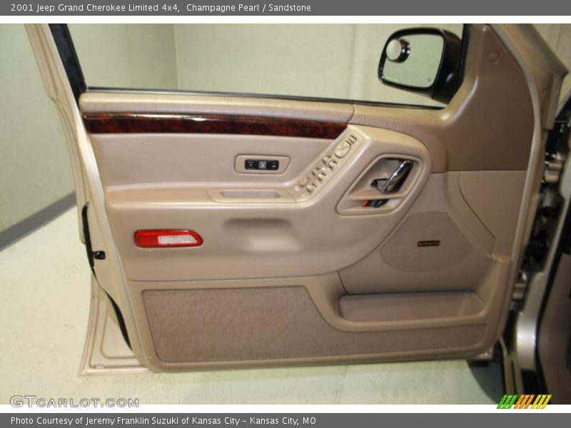 Champagne Pearl / Sandstone 2001 Jeep Grand Cherokee Limited 4x4