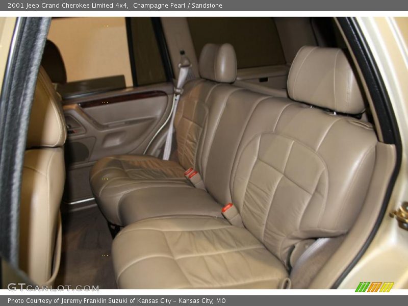 Champagne Pearl / Sandstone 2001 Jeep Grand Cherokee Limited 4x4