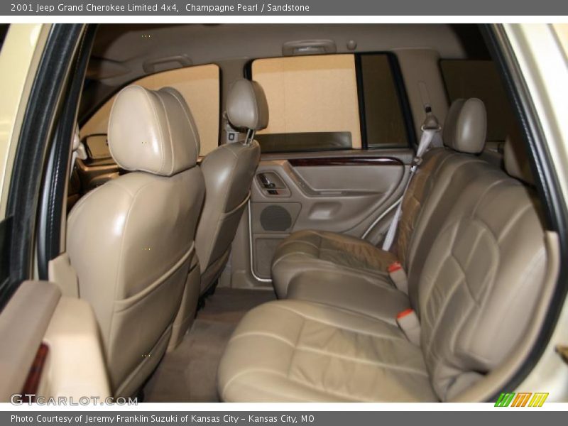 Champagne Pearl / Sandstone 2001 Jeep Grand Cherokee Limited 4x4