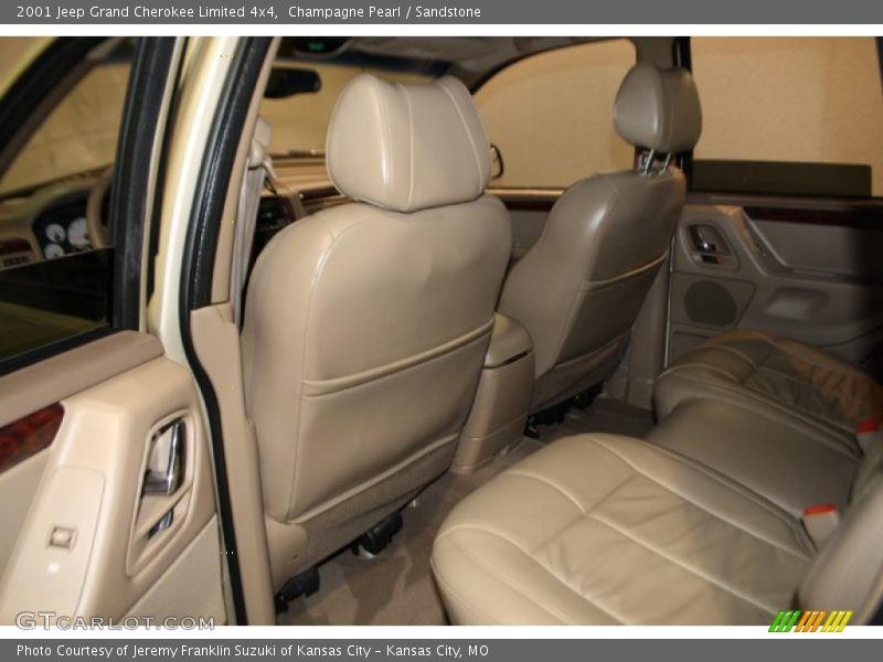 Champagne Pearl / Sandstone 2001 Jeep Grand Cherokee Limited 4x4