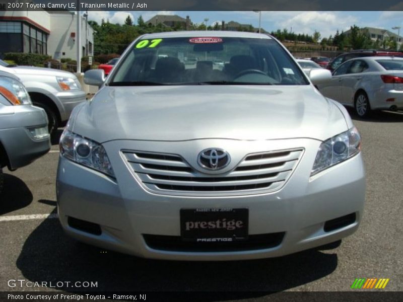 Titanium Metallic / Ash 2007 Toyota Camry LE