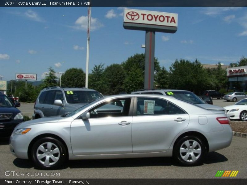 Titanium Metallic / Ash 2007 Toyota Camry LE