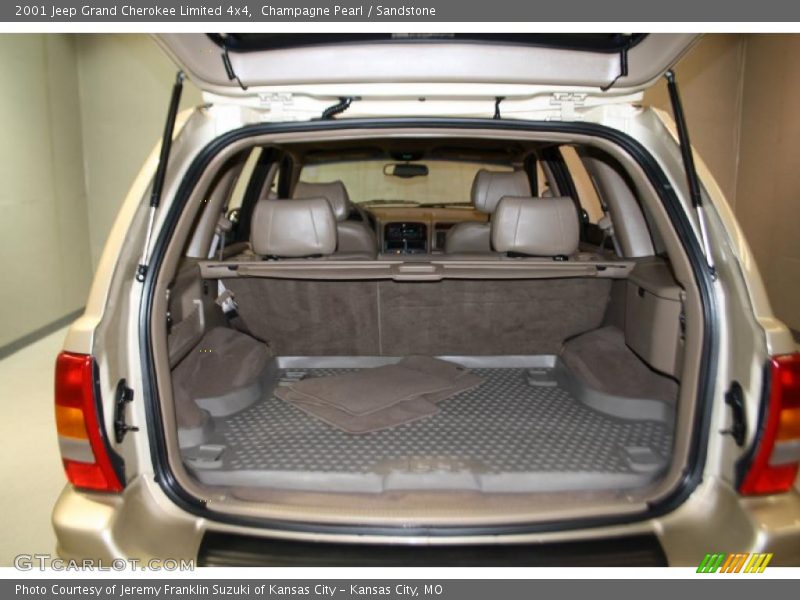 Champagne Pearl / Sandstone 2001 Jeep Grand Cherokee Limited 4x4