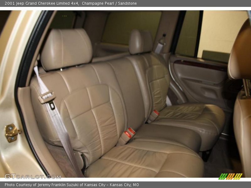 Champagne Pearl / Sandstone 2001 Jeep Grand Cherokee Limited 4x4