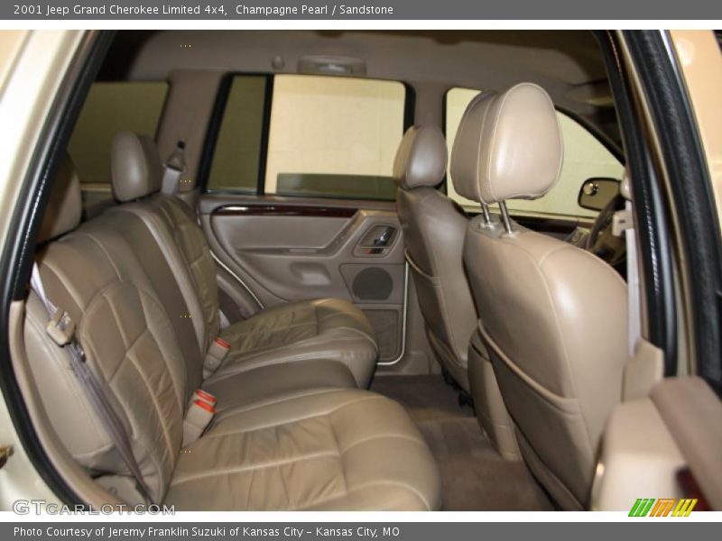 Champagne Pearl / Sandstone 2001 Jeep Grand Cherokee Limited 4x4