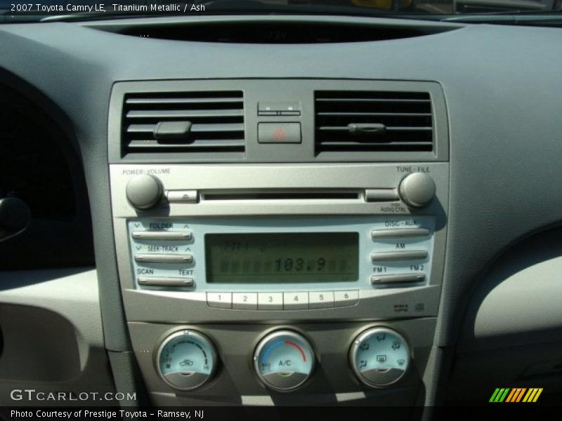 Titanium Metallic / Ash 2007 Toyota Camry LE
