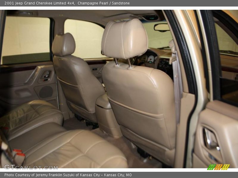 Champagne Pearl / Sandstone 2001 Jeep Grand Cherokee Limited 4x4
