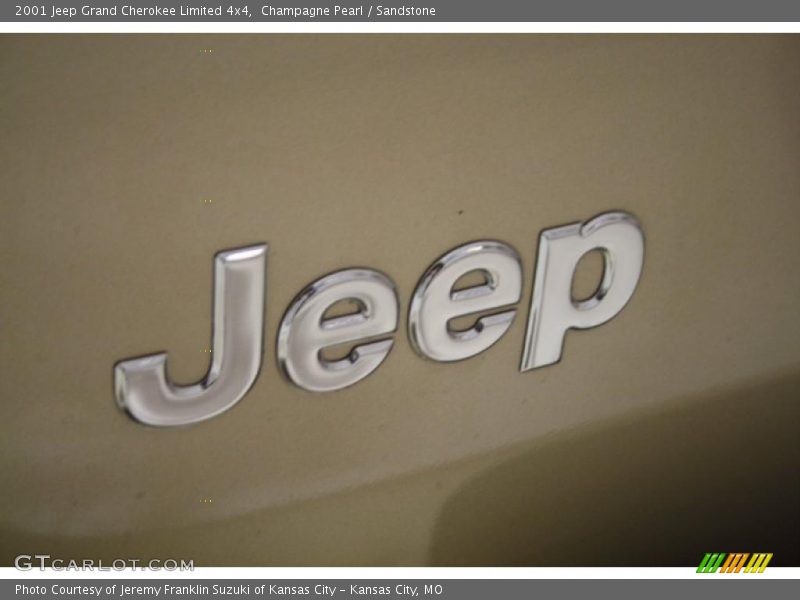 Champagne Pearl / Sandstone 2001 Jeep Grand Cherokee Limited 4x4
