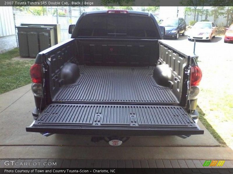 Black / Beige 2007 Toyota Tundra SR5 Double Cab
