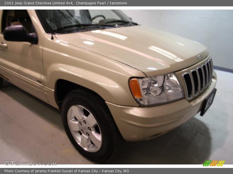 Champagne Pearl / Sandstone 2001 Jeep Grand Cherokee Limited 4x4