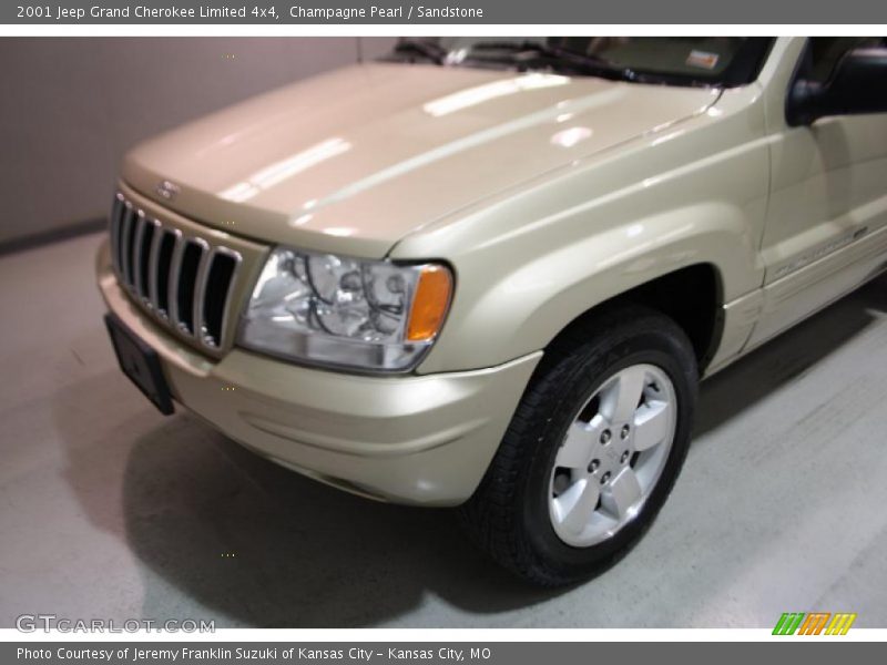 Champagne Pearl / Sandstone 2001 Jeep Grand Cherokee Limited 4x4