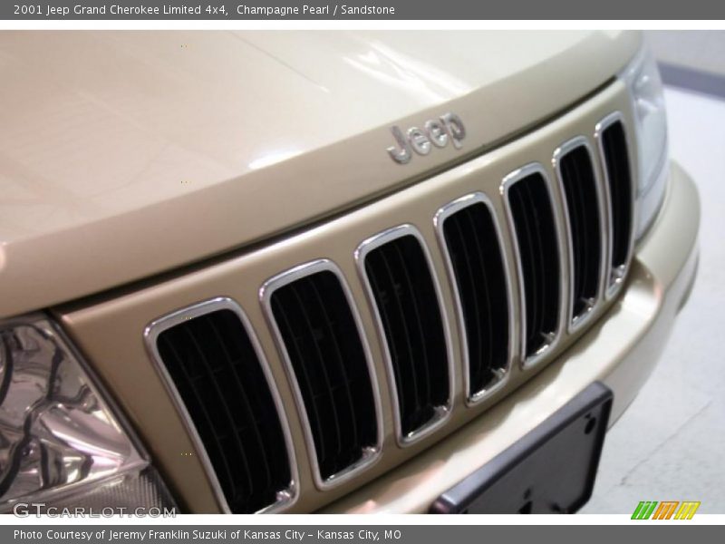 Champagne Pearl / Sandstone 2001 Jeep Grand Cherokee Limited 4x4