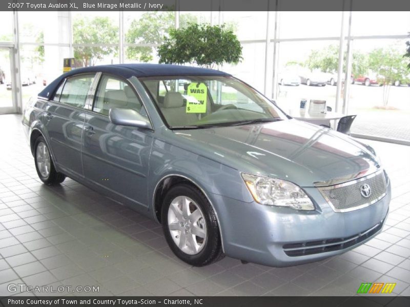 Blue Mirage Metallic / Ivory 2007 Toyota Avalon XL