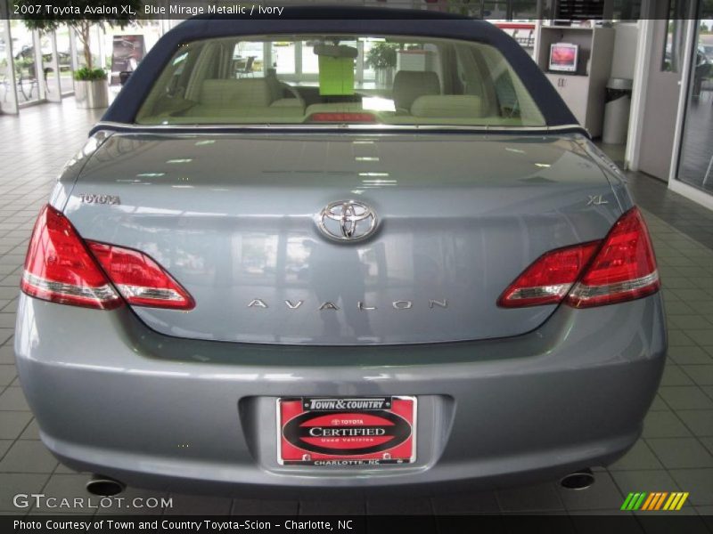 Blue Mirage Metallic / Ivory 2007 Toyota Avalon XL