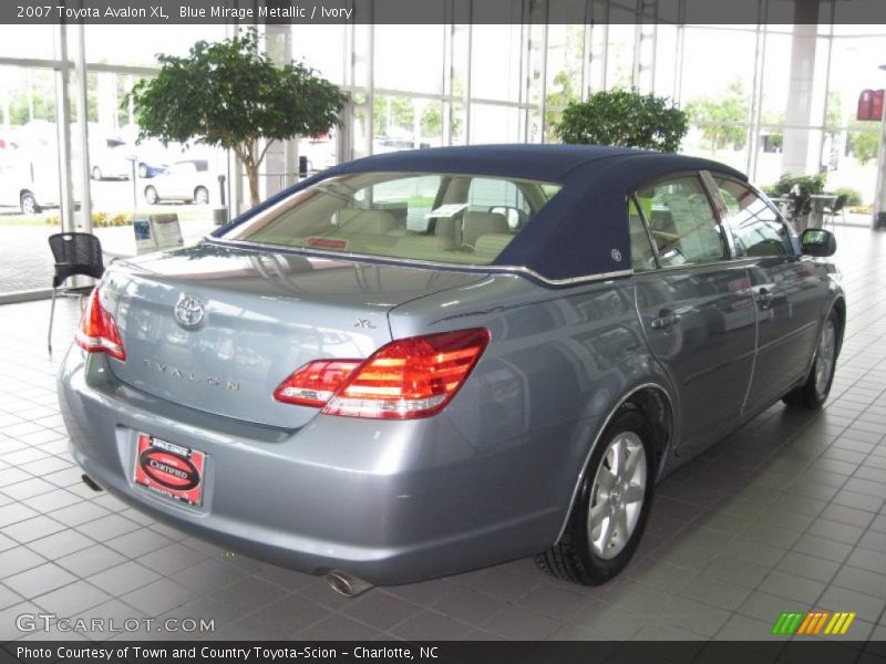 Blue Mirage Metallic / Ivory 2007 Toyota Avalon XL