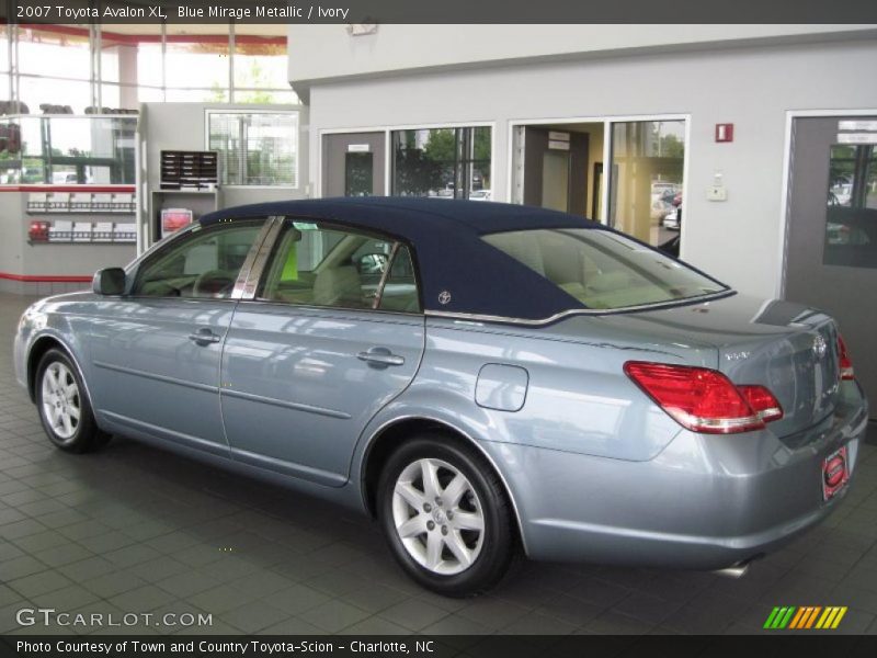 Blue Mirage Metallic / Ivory 2007 Toyota Avalon XL