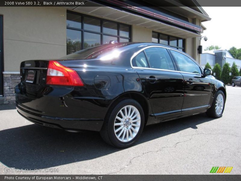 Black / Anthracite Black 2008 Volvo S80 3.2