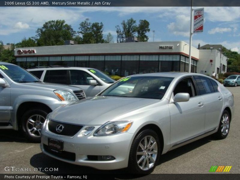 Mercury Silver Metallic / Ash Gray 2006 Lexus GS 300 AWD
