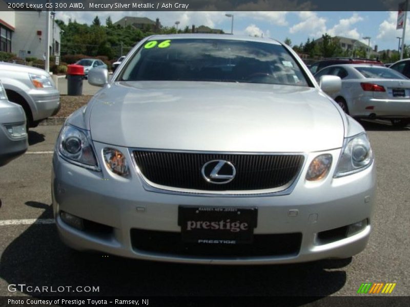 Mercury Silver Metallic / Ash Gray 2006 Lexus GS 300 AWD