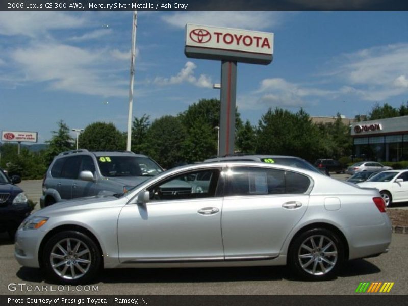 Mercury Silver Metallic / Ash Gray 2006 Lexus GS 300 AWD