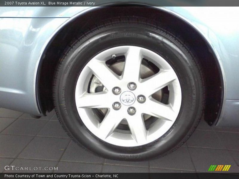 Blue Mirage Metallic / Ivory 2007 Toyota Avalon XL