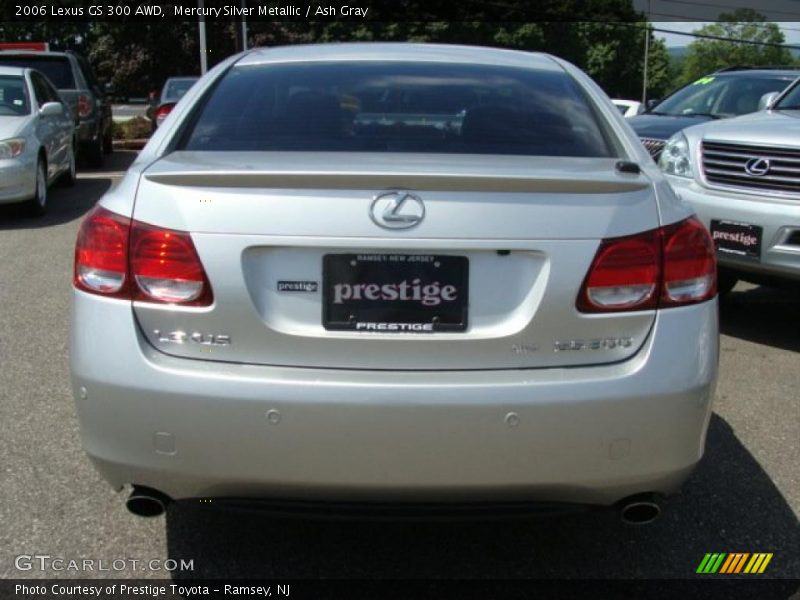 Mercury Silver Metallic / Ash Gray 2006 Lexus GS 300 AWD