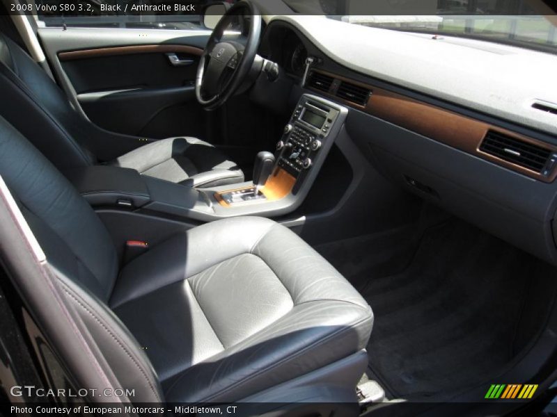 Black / Anthracite Black 2008 Volvo S80 3.2
