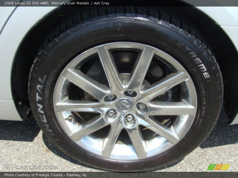Mercury Silver Metallic / Ash Gray 2006 Lexus GS 300 AWD
