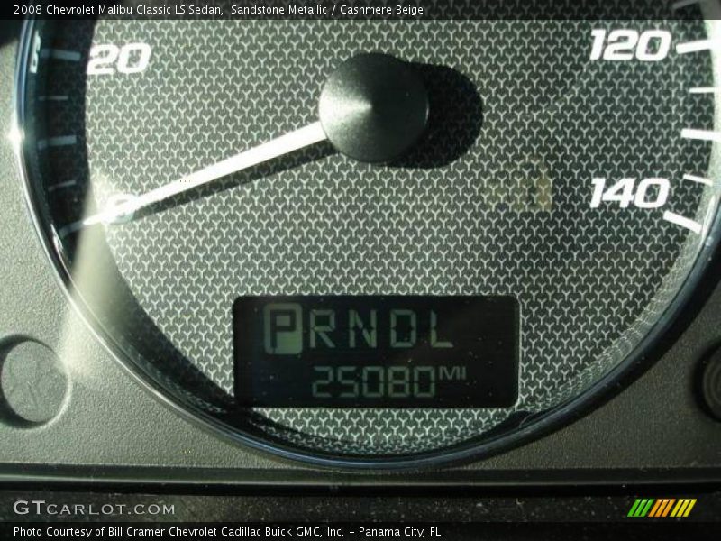 Sandstone Metallic / Cashmere Beige 2008 Chevrolet Malibu Classic LS Sedan