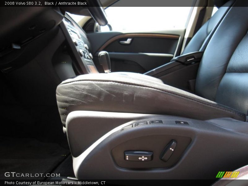 Black / Anthracite Black 2008 Volvo S80 3.2