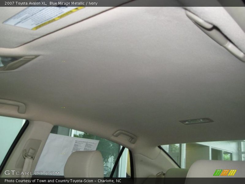 Blue Mirage Metallic / Ivory 2007 Toyota Avalon XL