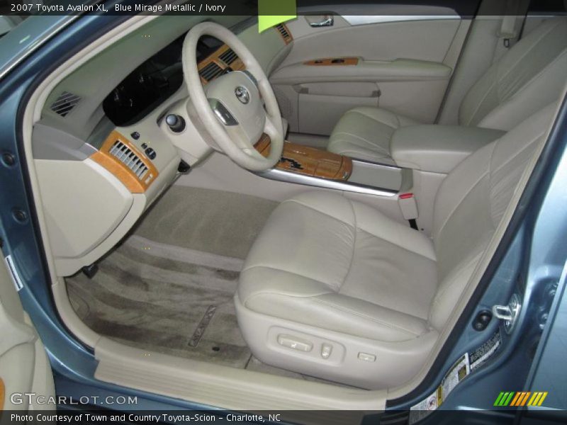 Blue Mirage Metallic / Ivory 2007 Toyota Avalon XL