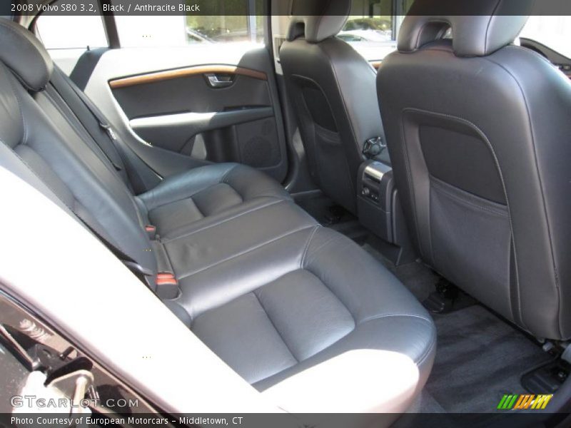 Black / Anthracite Black 2008 Volvo S80 3.2